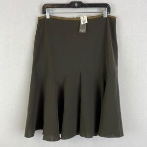 TRISTAN &B AMERICA Olive Green Skirt NWT